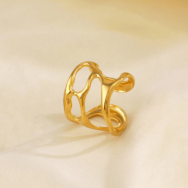Contemporary Adjustable Finger Ring