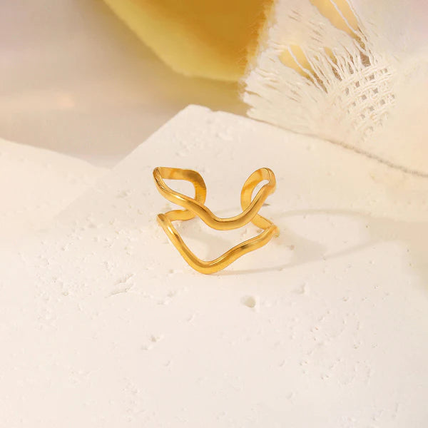 Contemporary Adjustable Finger Ring