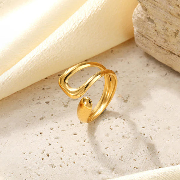 Contemporary Adjustable Finger Ring