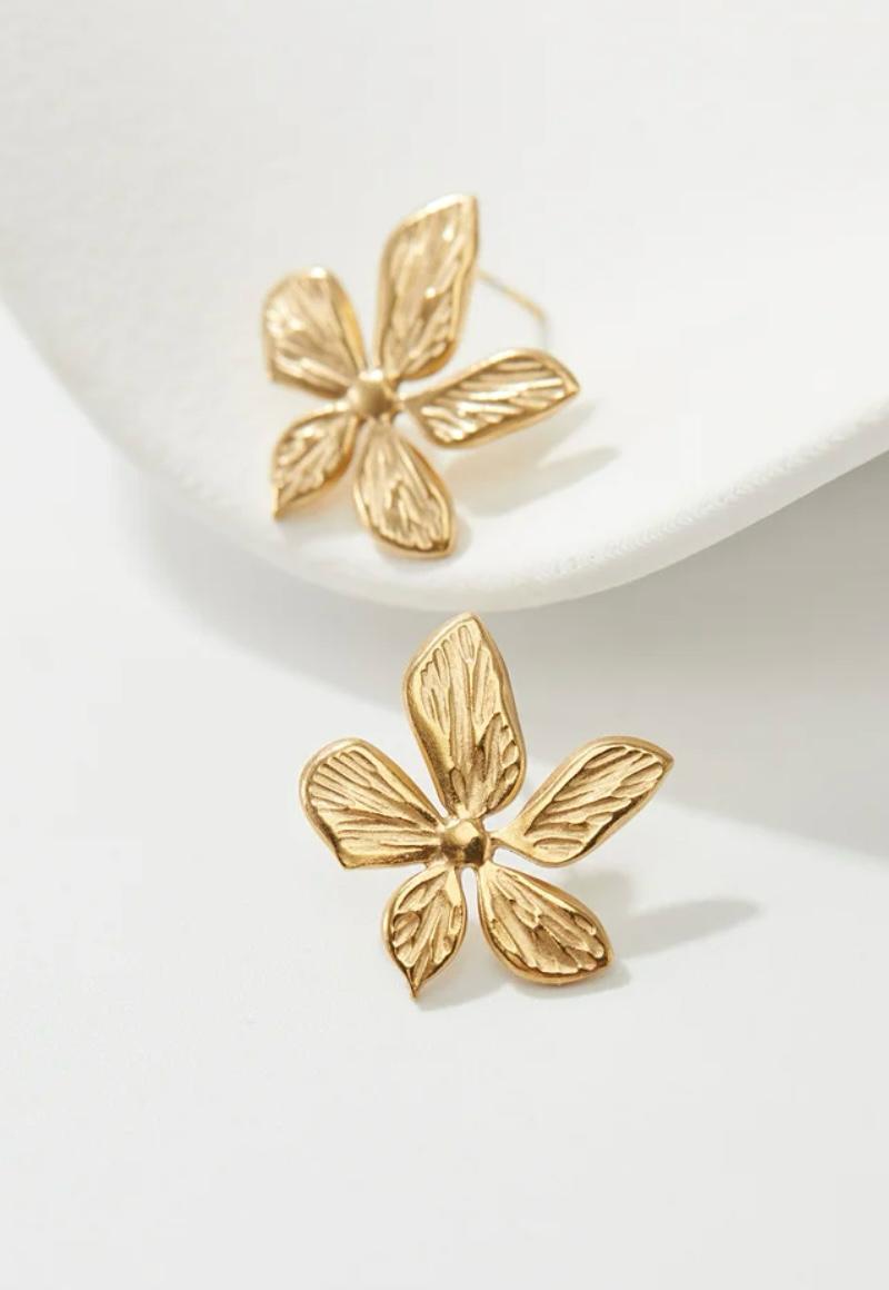 Floral-inspired earrings
