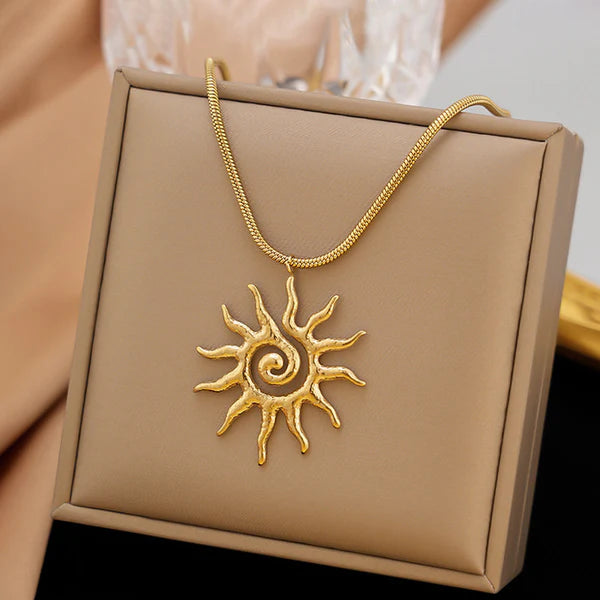 Sun Shaped Pendant
