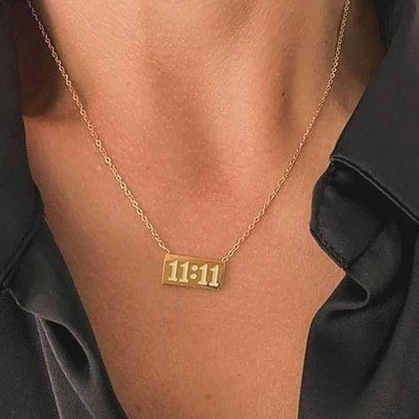 11:11 Angel Make a Wish Pendant