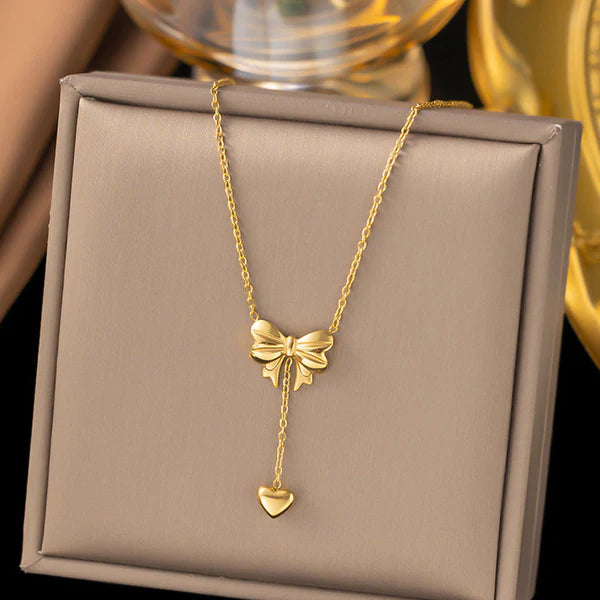 Bow Pendant Necklace