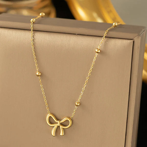 Infinity Bow Pendant