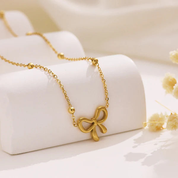Infinity Bow Pendant