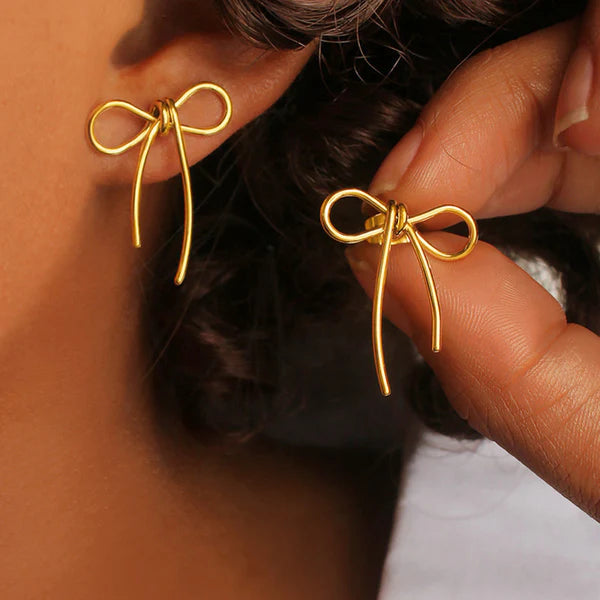 Bow Themed Earrings