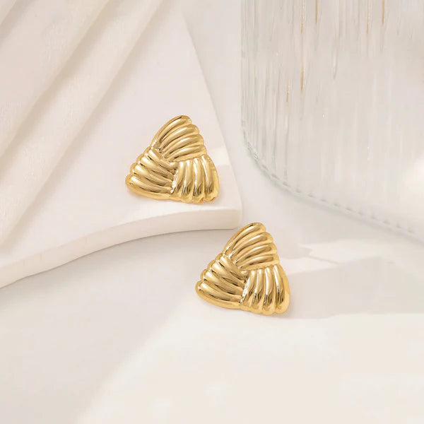 Tri-Fold Regal Shell Studs