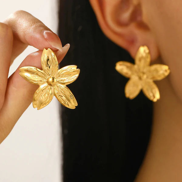 Floral Drop Earrings