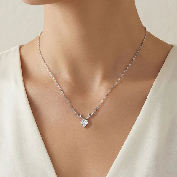 Silver Heart Themed Pendant