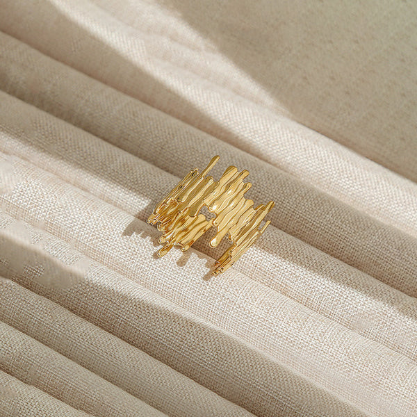 Molten Statement Ring