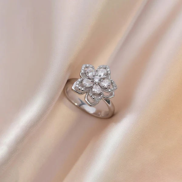 Star Themed Rotatable Adjustable Ring
