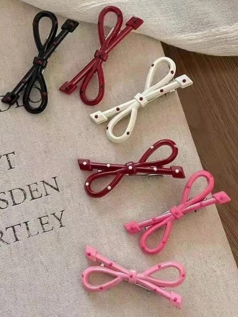 Colored Hair Clip Set of 2