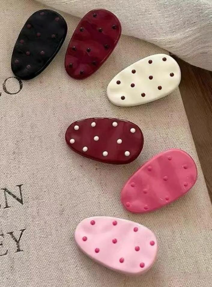 Colored Hair Clip Set of 2