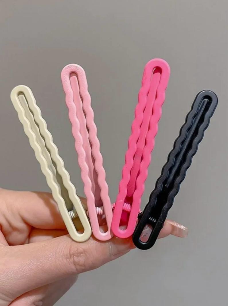 Colored Hair Clip Set of 2