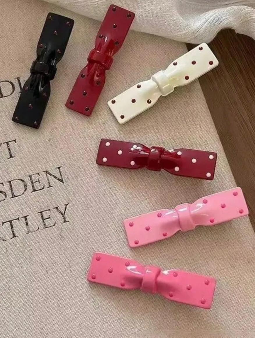 Colored Hair Clip Set of 2