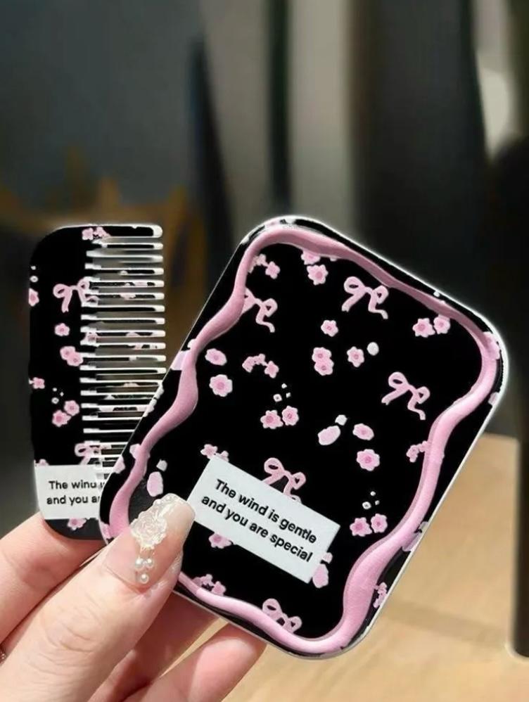 Floral Makeup Mirror