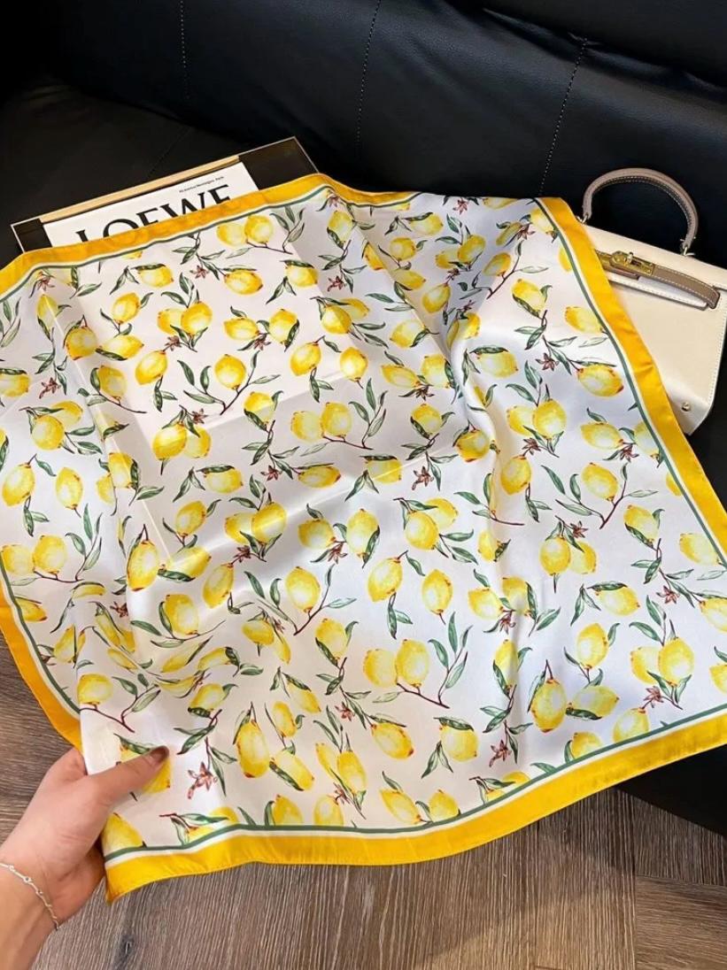 Fruit Print Scarf
