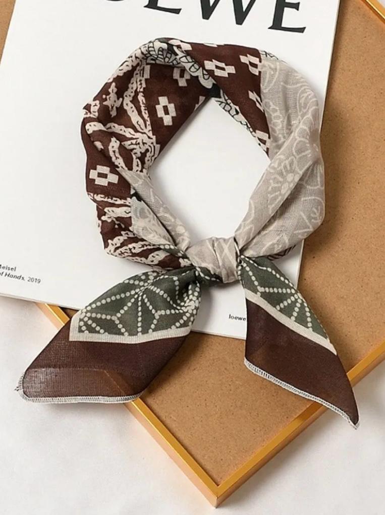 Boho Patchwork Scarf