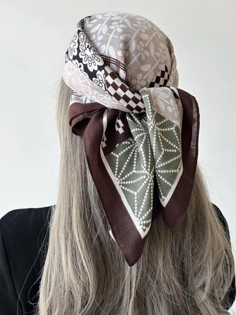 Boho Patchwork Scarf