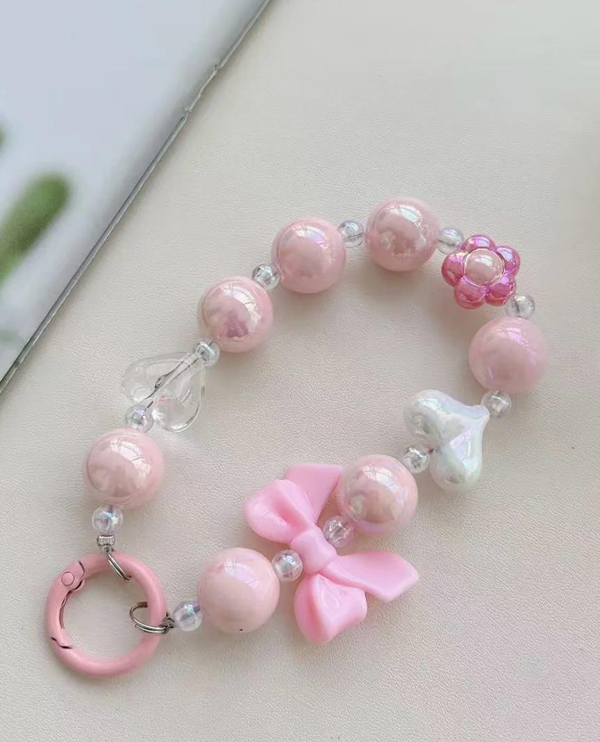 Pink Floral Charm