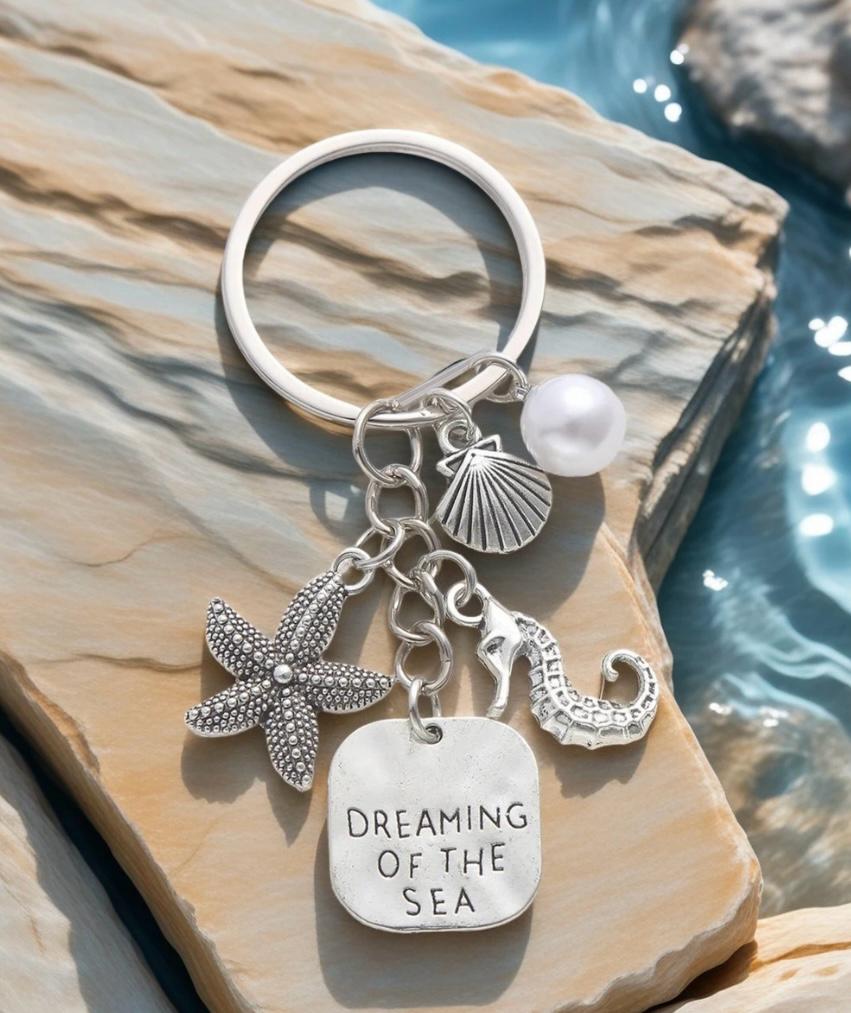 Starfish Bag Charm