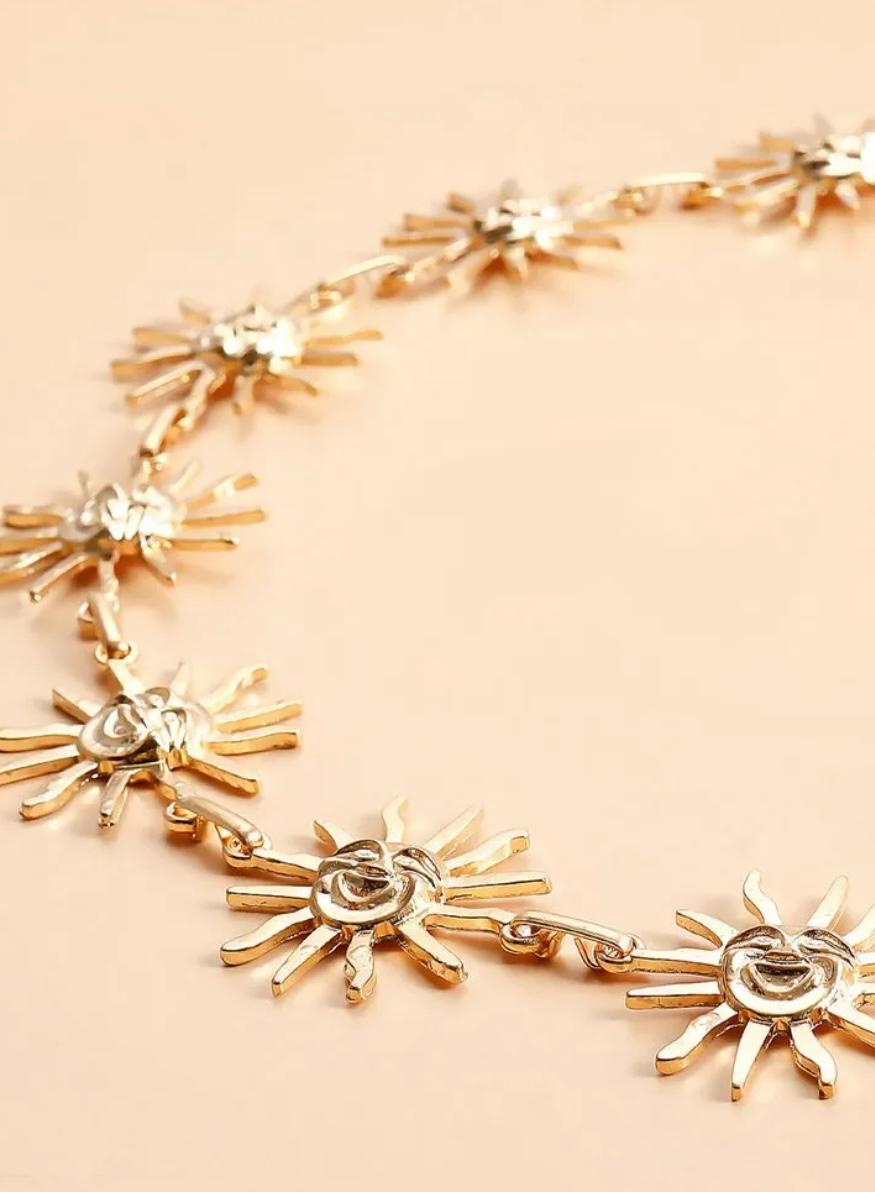 Sun Structured Waist Chain