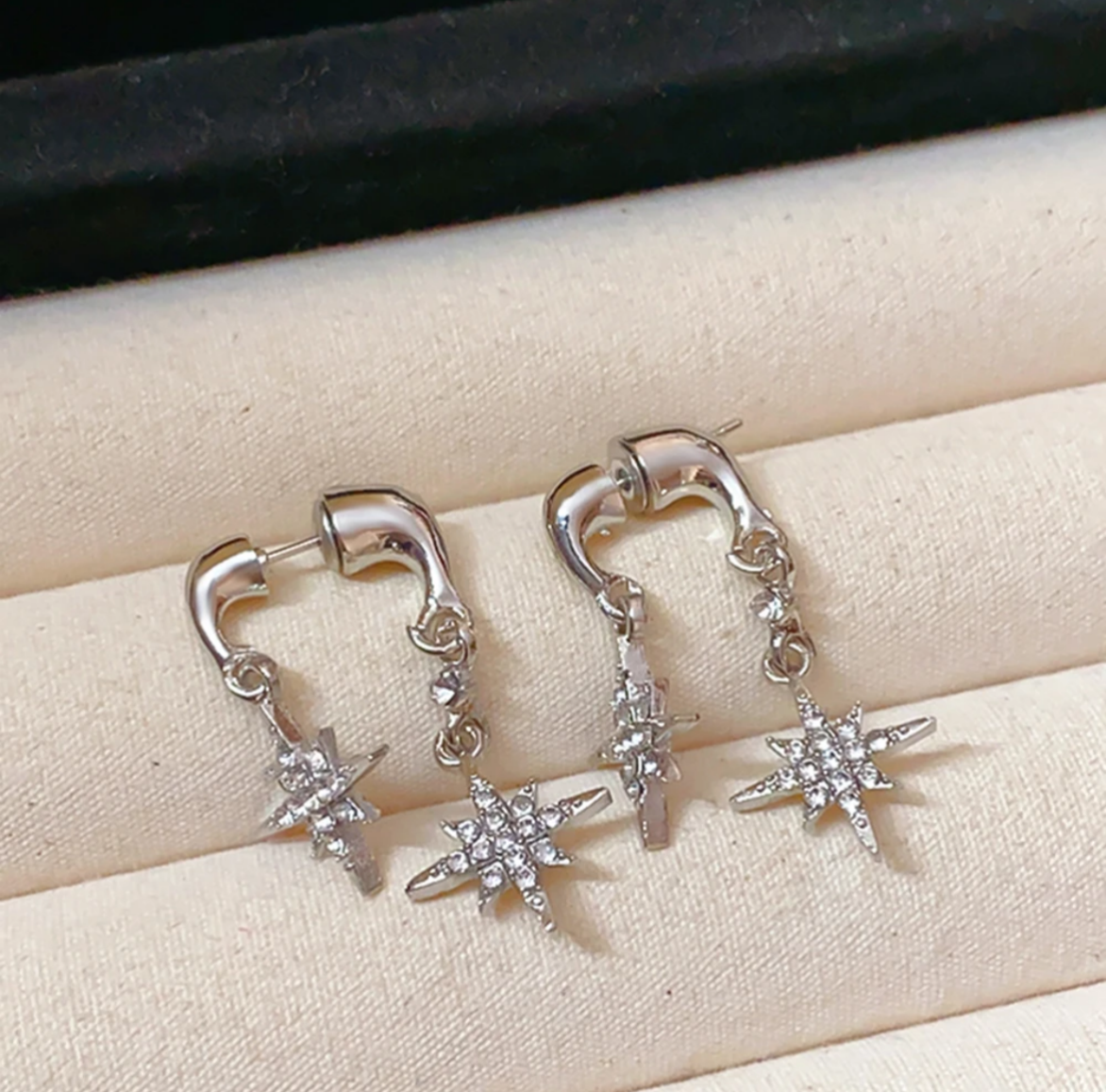 Star Dangle Earrings