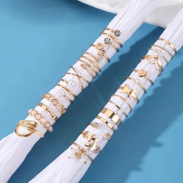 Gold Plated 22 Rings