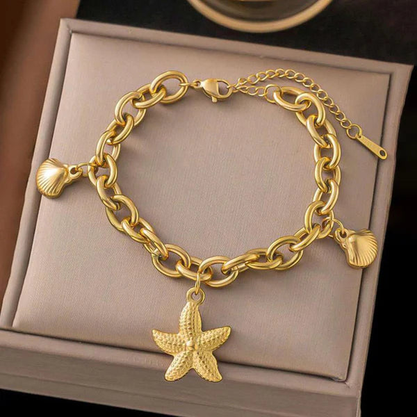 Star Themed Wraparound Bracelet