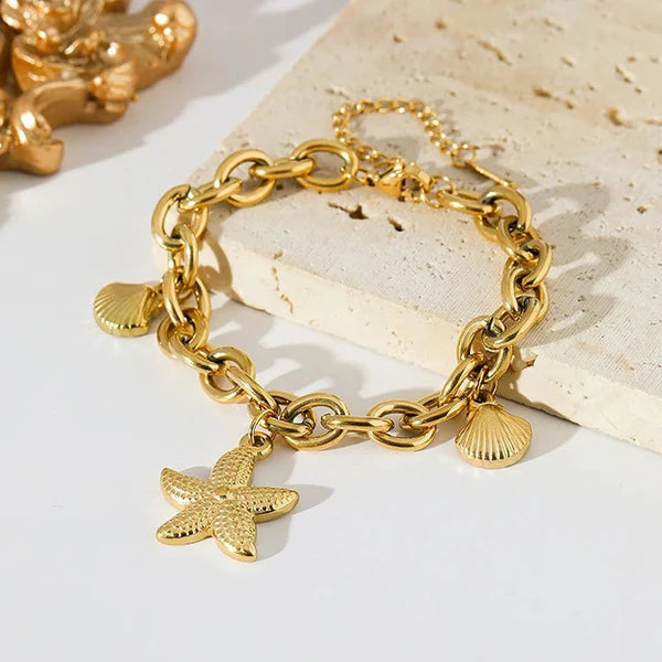 Star Themed Wraparound Bracelet