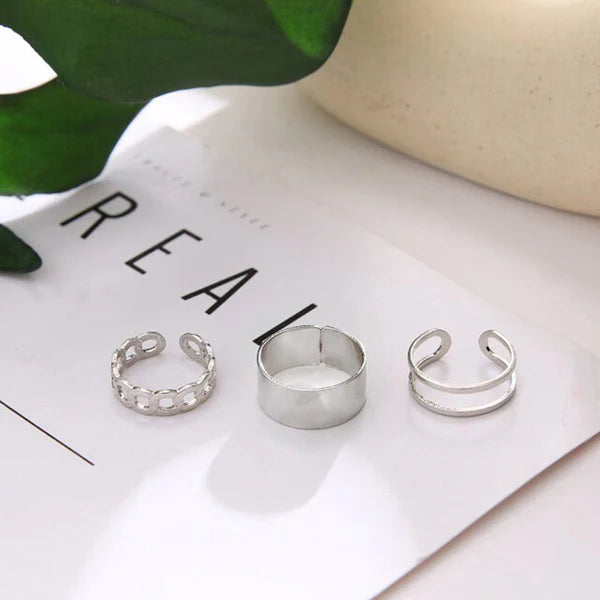 Silver Contemporary Rings