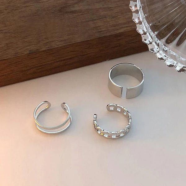 Silver Contemporary Rings