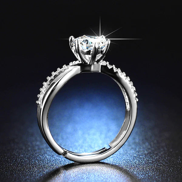 American Diamond Studded Ring