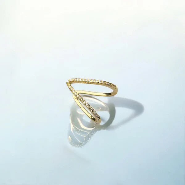 V Shaped Finger Ring