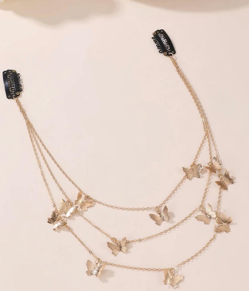 Golden and Silver Hair Accessories