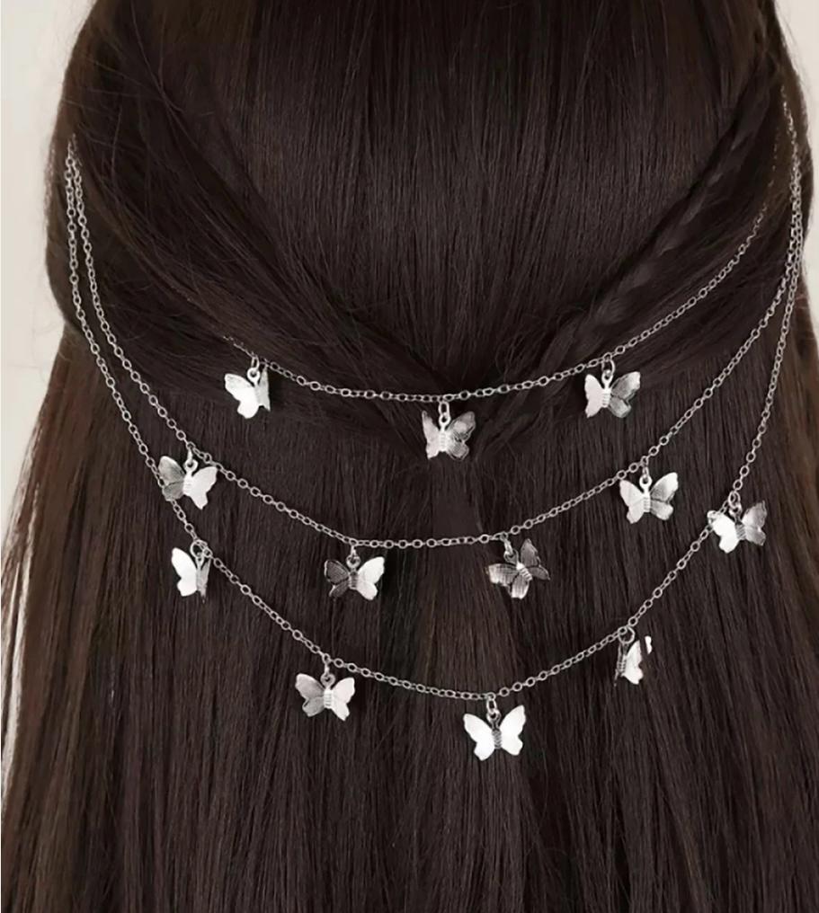 Golden and Silver Hair Accessories