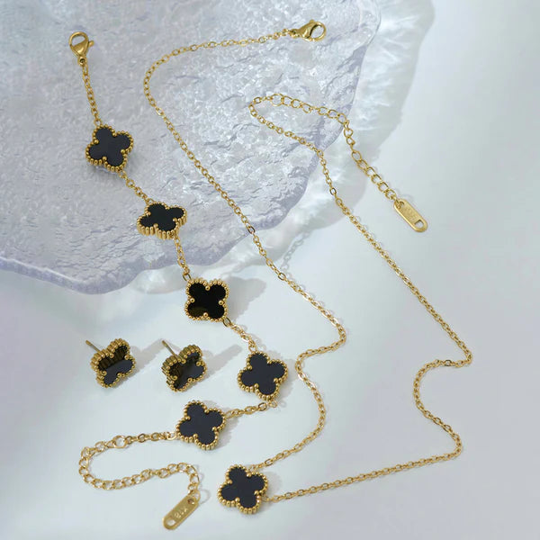Clover Jewellery Set