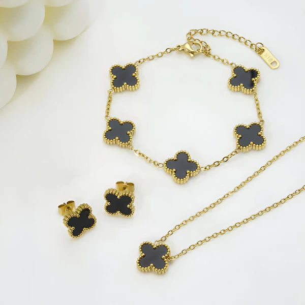 Clover Jewellery Set