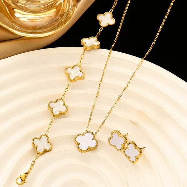 Clover Jewellery Set