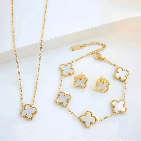 Clover Jewellery Set