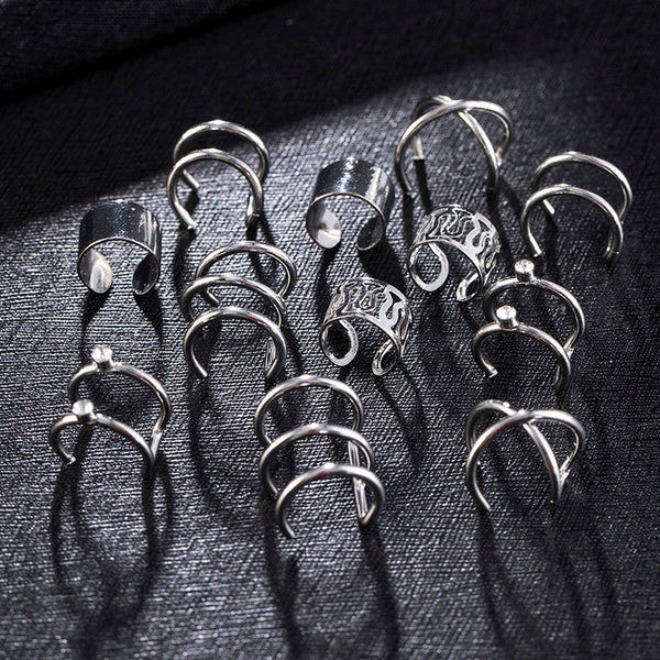12 Ear cuffs
