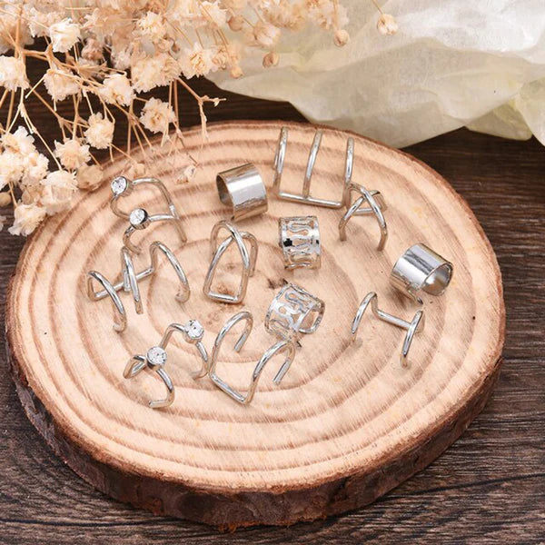 12 Ear cuffs