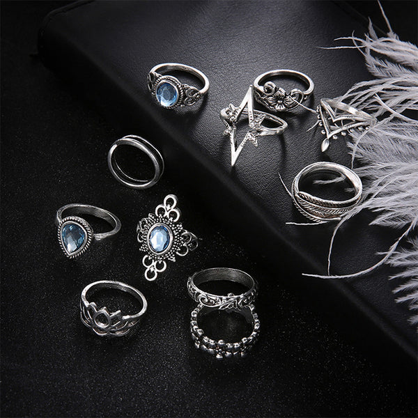 Floral Multi Designs Stylish Rings